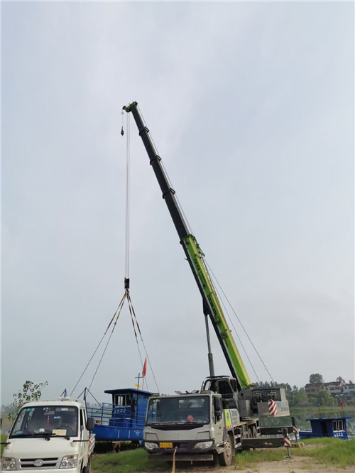 湘西桥梁建设吊装案例